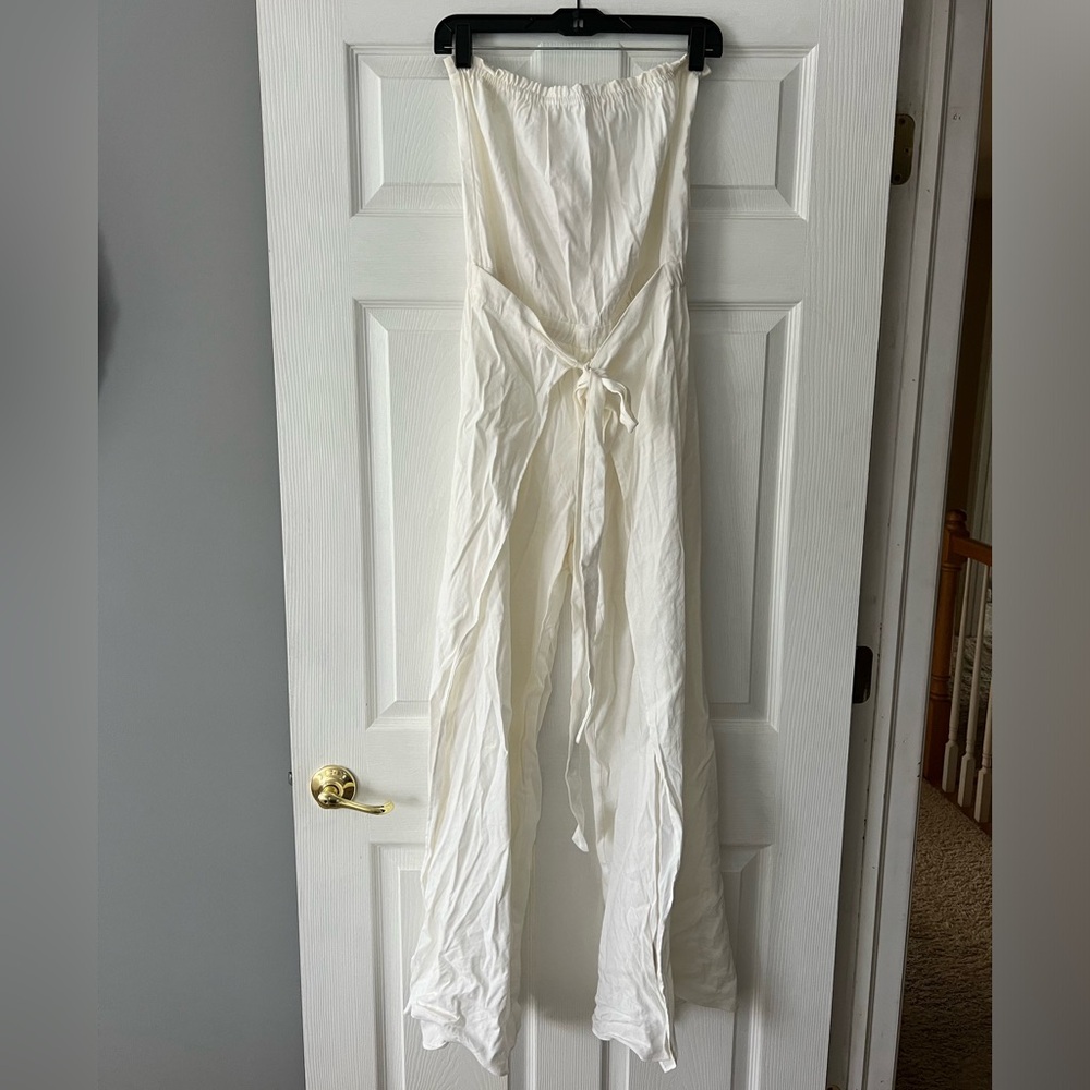 DREW white jumpsuit